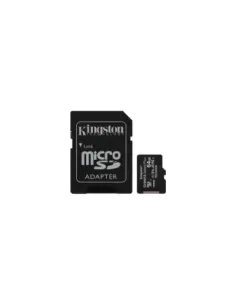 Tarjeta de Memoria Kingston CANVAS Select Plus 64GB microSD XC con Adaptador/ Clase 10/ 100MBs
