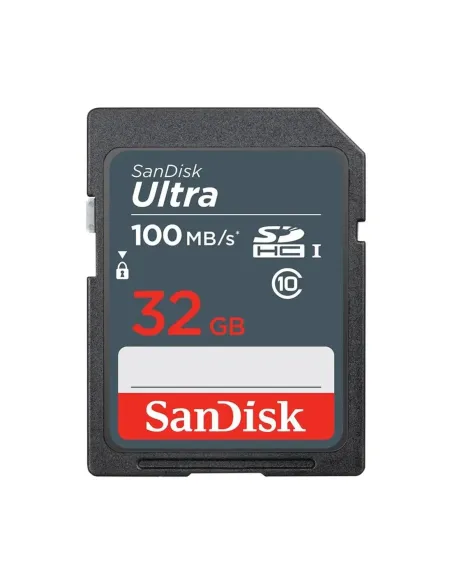 Tarjeta de memoria secure digital sdhc sandisk ultra - 32gb - clase 10 - sdhc