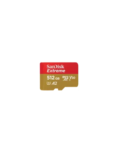 SanDisk Extreme 512 GB MicroSDHC UHS-I Clase 10