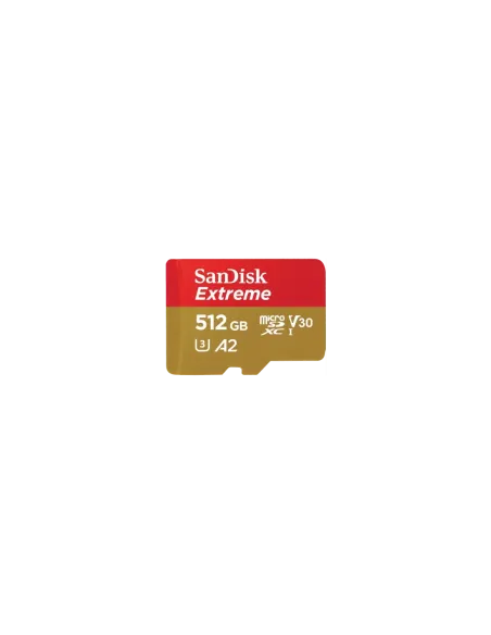 SanDisk Extreme 512 GB MicroSDHC UHS-I Clase 10