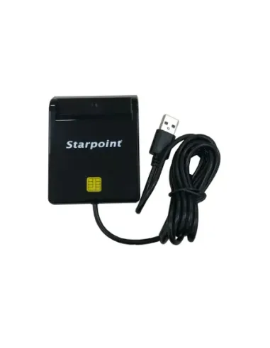 Lector Tarjeta Chip STP_SCRZW-1 USB Negro