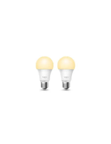 Tapo L510E(2-pack) Bombilla inteligente 8,7 W Metálico, Blanco Wi-Fi