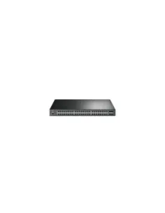 TP-Link TL-SG3452XP JetStream PoE Switch Gestionado L2+ Gigabit Ethernet (10/100/1000) Energía sobre Ethernet (PoE) 1U Negro