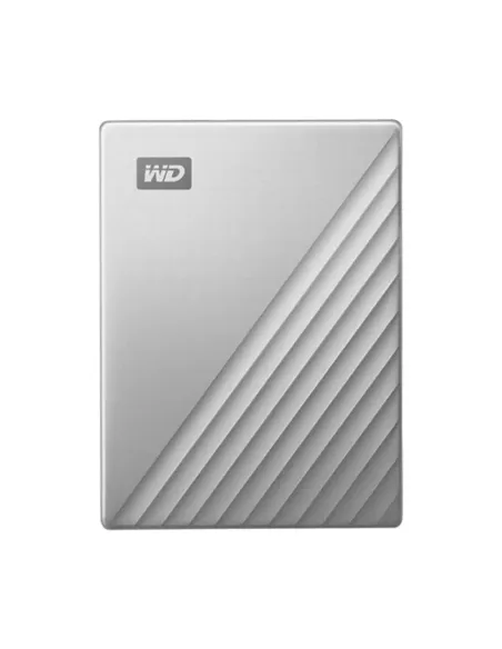 Disco duro externo hdd wd western digital 5tb my passport ultra for mac usb tipo c plata