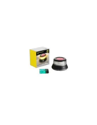 Luz baliza de emergencia para coche ZTE E1 V16/ Homologada/ Base Imantada/ Geolocalizable/ Funciona a Pilas