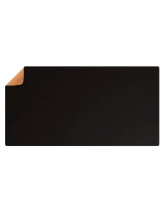 Alfombrilla phoenix eleganza xxl 125 x 64.5 cm base de corcho y superficie de cuero pu 4 mm grosor