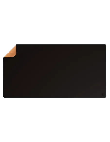 Alfombrilla phoenix eleganza xxl 125 x 64.5 cm base de corcho y superficie de cuero pu 4 mm grosor