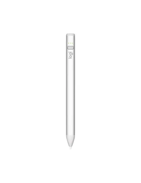 Lapiz digital logitech crayon silver usb - c para ipad - con tecnología apple pencil