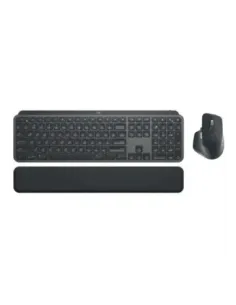 Teclado + raton logitech mx keys s combo inalambrico grafito español