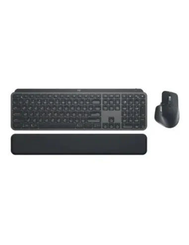 Teclado + raton logitech mx keys s combo inalambrico grafito español