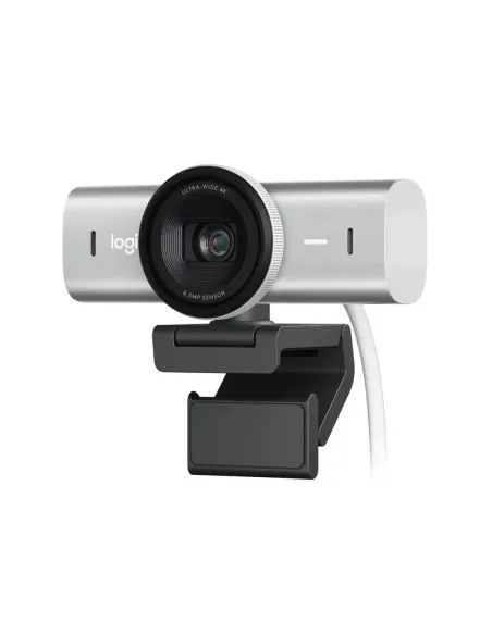 Camara logitech mx brio 4k uhd -  usb tipo c -  gris