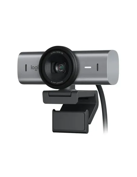 Camara logitech mx brio 4k uhd -  usb tipo c -  grafito