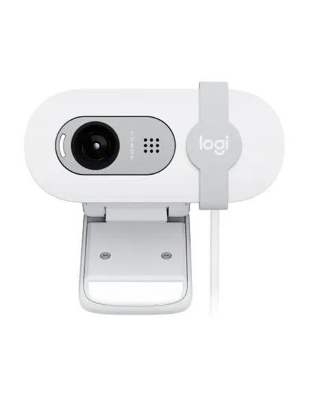 Webcam logitech brio 100 blanco full hd -  usb