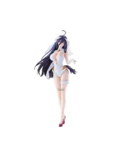 Figura banpresto overlord glitter&glamours albedo wedding ver. 27cm
