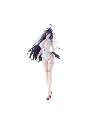 Figura banpresto overlord glitter&glamours albedo wedding ver. 27cm