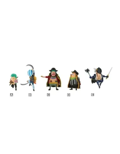 Figura banpresto one piece world collectable figure sabaody island the worst generation 2