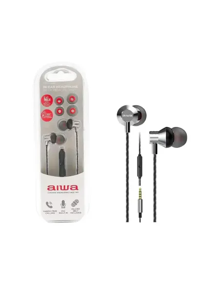 Auriculares aiwa estm - 50 plata