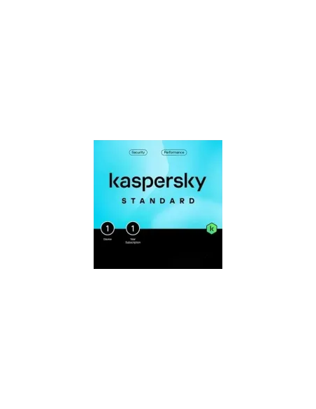 Antivirus Kaspersky Standard/ 1 Dispositivo/ 1 Año venta con pc/ Formato Tarjeta