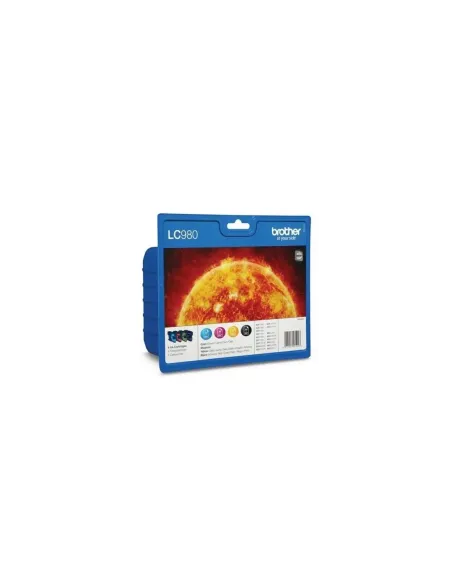 Cartucho de Tinta Original Brother LC-980 Multipack/ Cian/ Magenta/ Amarillo/ Negro
