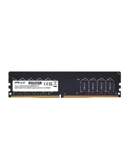 Memoria ddr4 8gb 3200mhz dimm pc4 - 25600 pny perfomance bulk