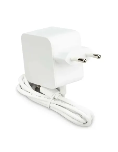 Fuente de alimentacion cargador raspberry pi 5 usb c 27 w color blanco