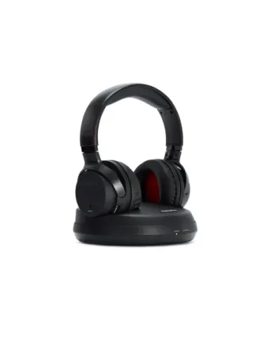 Auriculares inalambricos aiwa whf - 930d negro + base de carga