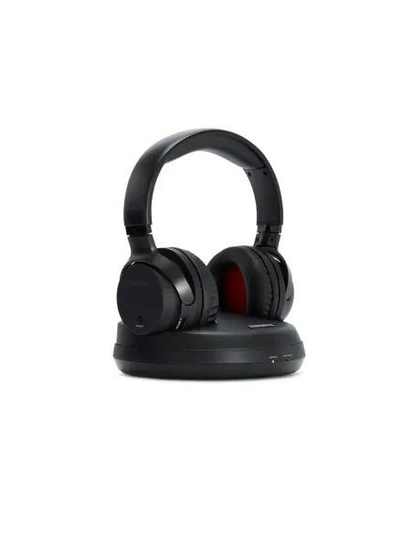 Auriculares inalambricos aiwa whf - 930d negro + base de carga