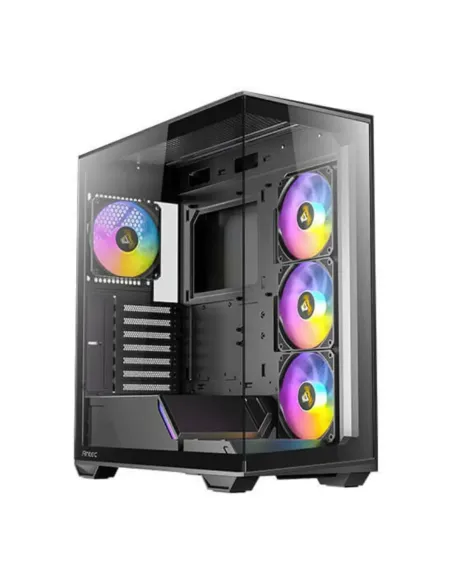 Caja ordenador gaming antec fishtank c3 argb atx vidrio negro
