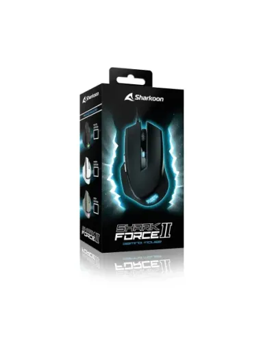 Raton sharkoon shark force ii negro usb