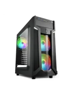 Caja atx sharkoon vg6 - w rgb 2xusb3.0 sin fuente