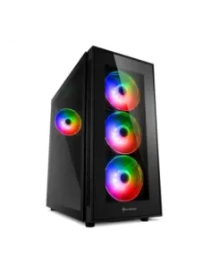 Caja sharkoon tg5 pro atx 2 x usb 3.0 2 x usb 2.0 sin fuente rgb