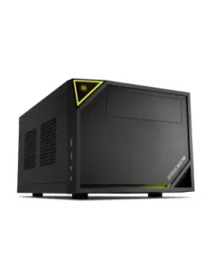 Caja sharkoon zone c10 mitx 2xusb3.0 sin fuente negro