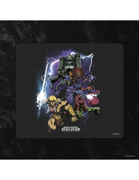 Alfombrilla gaming maestros del universo revelation grayskull's destiny  25 x 22cm