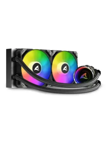 Kit refrigeracion liquida cpu sharkoon s80 rgb 2 x 120mm