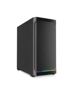 Caja ordenador gaming sharkoon ak4 rgb strip atx negro