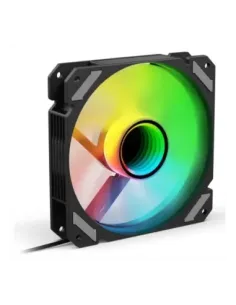 Ventilador cpu sharkoon mirror pwm rgb 120mm negro