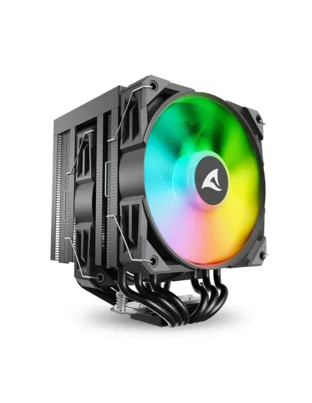 Ventilador cpu sharkoon a60 rgb 120mm negro