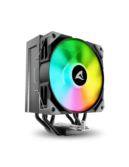 Ventilador cpu sharkoon a40 rgb 120mm negro