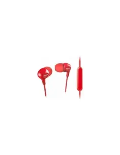Auriculares Intrauditivos Philips SHE3555/ con Micrófono/ Jack 3.5/ Rojos