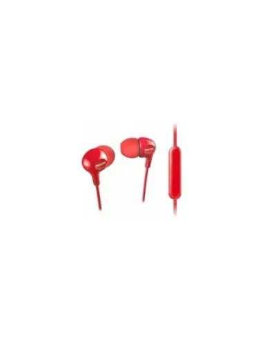 Auriculares Intrauditivos Philips SHE3555/ con Micrófono/ Jack 3.5/ Rojos