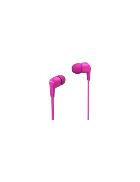Auriculares Intrauditivos Philips TAE1105PK/ con Micrófono/ Jack 3.5/ Rosas
