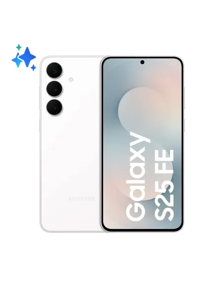 Samsung Galaxy S25 FE 5G 17 cm (6.7") SIM doble USB Tipo C 8 GB 128 GB 4900 mAh Blanco