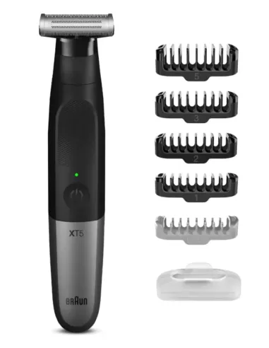 Braun XT5100 cortadora de pelo y maquinilla Negro, Plata