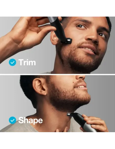 Braun XT5100 cortadora de pelo y maquinilla Negro, Plata