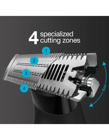 Braun XT5100 cortadora de pelo y maquinilla Negro, Plata