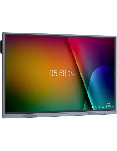 Viewsonic IFP7533-G pantalla de señalización Panel plano interactivo 190,5 cm (75") LCD 350 cd   m² 4K Ultra HD Negro Pantalla