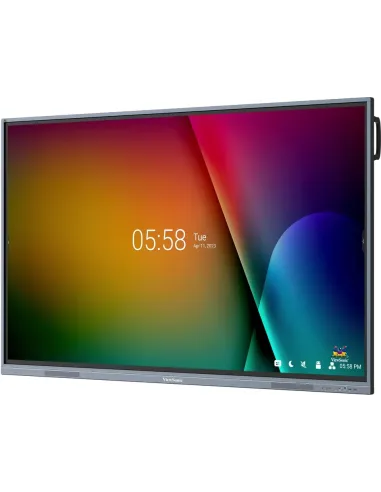 Viewsonic IFP7533-G pantalla de señalización Panel plano interactivo 190,5 cm (75") LCD 350 cd   m² 4K Ultra HD Negro Pantalla