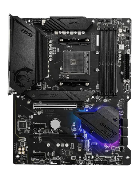 MSI MPG B550 Gaming Plus AMD B550 Zócalo AM4 ATX
