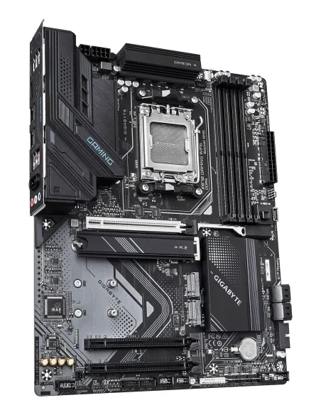 GIGABYTE X870 GAMING WIFI6 Placa Base - Compatible con CPUs AMD Ryzen 9000, 8+2+2 fases VRM, hasta 8000MHz DDR5 (OC), 1xPCIe