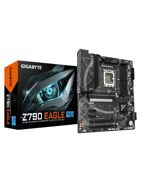 GIGABYTE Z790 EAGLE Placa base - Soporta CPUs Intel Core de 14ª generación, VRM de 12+1+1 fases, hasta 7600MHz DDR5 (OC),